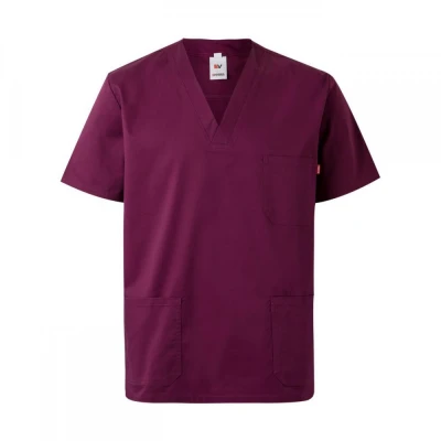 Bluză medicală cu mânecă scurtă, tip chirurg 53520 / Velilla / Sanitara, Asistenti medicali, Curatenie