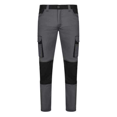 Pantaloni stretch cu buzunare multiple, în două to / Velilla / Pantaloni salopeta talie