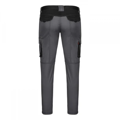 Pantaloni stretch cu buzunare multiple, în două to / Velilla / Pantaloni salopeta talie