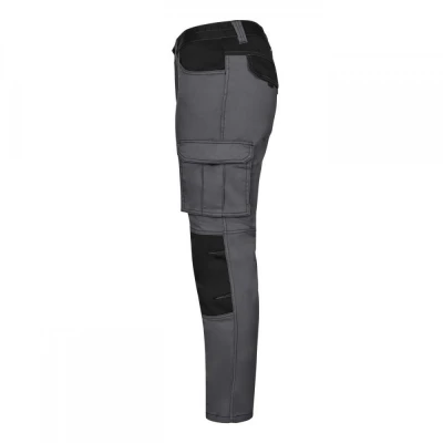Pantaloni stretch cu buzunare multiple, în două to / Velilla / Pantaloni salopeta talie