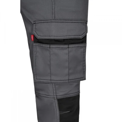 Pantaloni stretch cu buzunare multiple, în două to / Velilla / Pantaloni salopeta talie