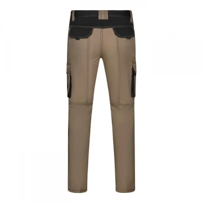 Pantaloni stretch cu buzunare multiple, în două to / Velilla / Pantaloni salopeta talie