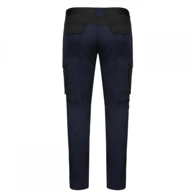 Pantaloni stretch cu buzunare multiple, în două to / Velilla / Pantaloni salopeta talie