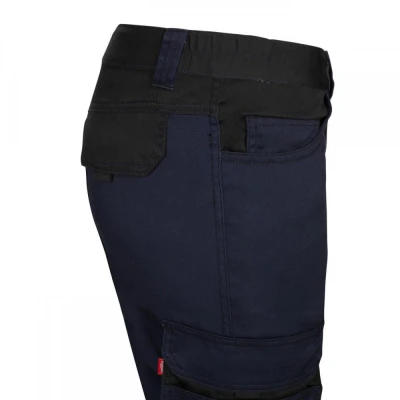 Pantaloni stretch cu buzunare multiple, în două to / Velilla / Pantaloni salopeta talie