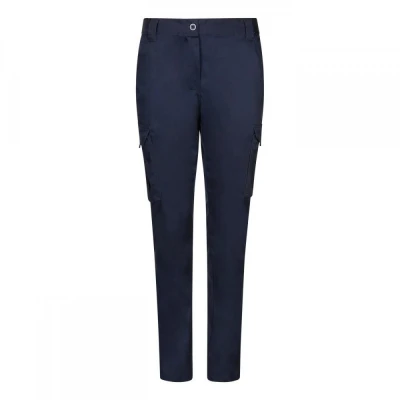 Pantaloni stretch cu buzunare multiple 103002SW / Velilla / Pantaloni salopeta talie