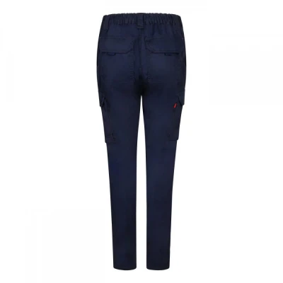 Pantaloni stretch cu buzunare multiple 103002SW / Velilla / Pantaloni salopeta talie