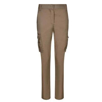 Pantaloni stretch cu buzunare multiple 103002SW / Velilla / Pantaloni salopeta talie