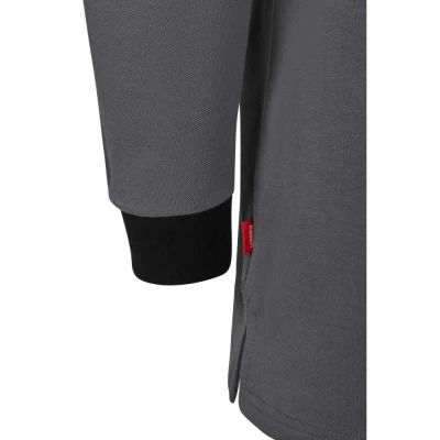 Tricou polo cu mânecă lungă, în două tonuri 105529 / Velilla / Tricouri cu maneca lunga