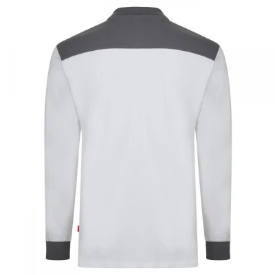 Tricou polo cu mânecă lungă, în două tonuri 105529 / Velilla / Tricouri cu maneca lunga
