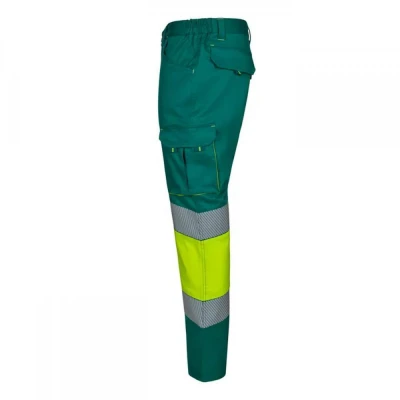 Pantaloni stretch de înaltă vizibilitate, în două  / Velilla / Reflectorizanta