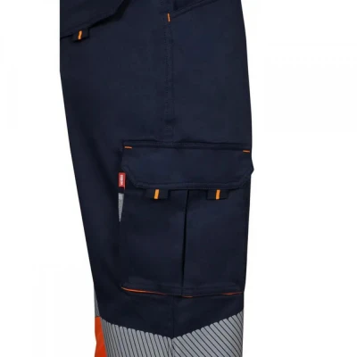 Pantaloni stretch de înaltă vizibilitate, în două  / Velilla / Reflectorizanta