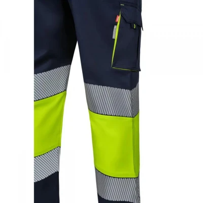 Pantaloni stretch de înaltă vizibilitate, în două  / Velilla / Reflectorizanta