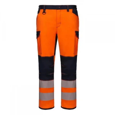 Pantaloni stretch de înaltă vizibilitate, în două  / Velilla / Reflectorizanta