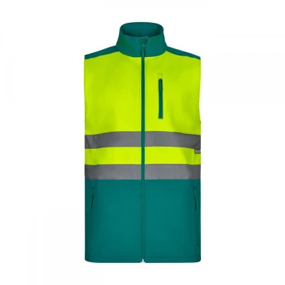 Vestă softshell de înaltă vizibilitate, în două to / Velilla / Veste semnalizare