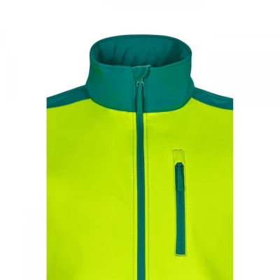 Vestă softshell de înaltă vizibilitate, în două to / Velilla / Veste semnalizare