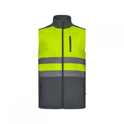 Vestă softshell de înaltă vizibilitate, în două to / Velilla / Veste semnalizare