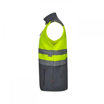 Vestă softshell de înaltă vizibilitate, în două to / Velilla / Veste semnalizare