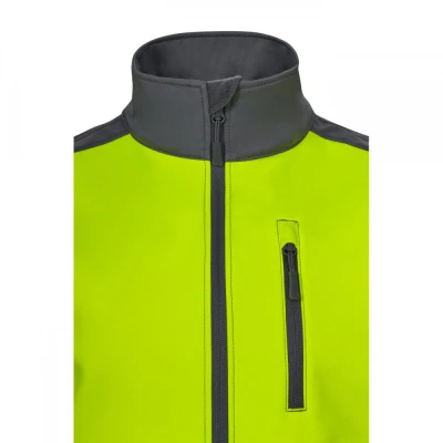 Vestă softshell de înaltă vizibilitate, în două to / Velilla / Veste semnalizare