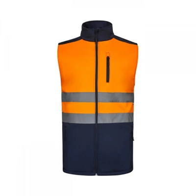 Vestă softshell de înaltă vizibilitate, în două to / Velilla / Veste semnalizare