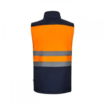 Vestă softshell de înaltă vizibilitate, în două to / Velilla / Veste semnalizare