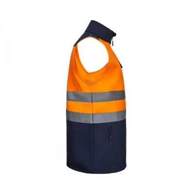 Vestă softshell de înaltă vizibilitate, în două to / Velilla / Veste semnalizare