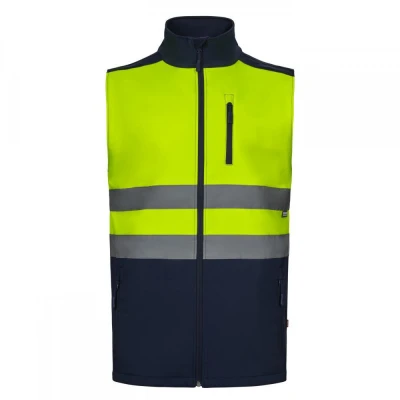 Vestă softshell de înaltă vizibilitate, în două to / Velilla / Veste semnalizare