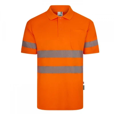 Tricou polo cu mânecă scurtă, de înaltă vizibilita / Velilla / Reflectorizanta