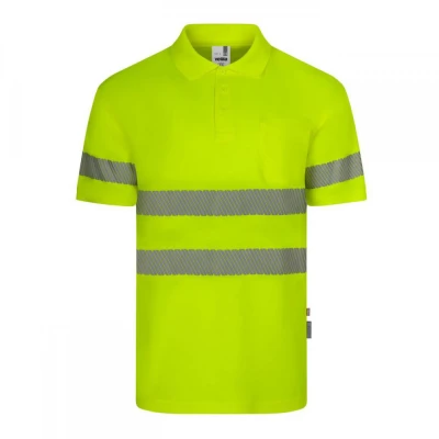 Tricou polo cu mânecă scurtă, de înaltă vizibilita / Velilla / Reflectorizanta