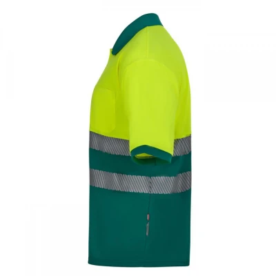 Tricou polo cu mânecă scurtă, de înaltă vizibilita / Velilla / Reflectorizanta