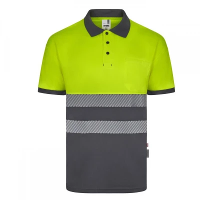 Tricou polo cu mânecă scurtă, de înaltă vizibilita / Velilla / Reflectorizanta