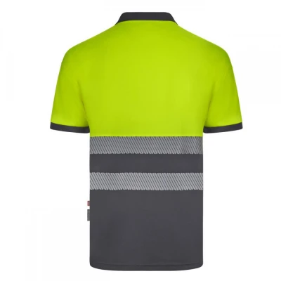 Tricou polo cu mânecă scurtă, de înaltă vizibilita / Velilla / Reflectorizanta