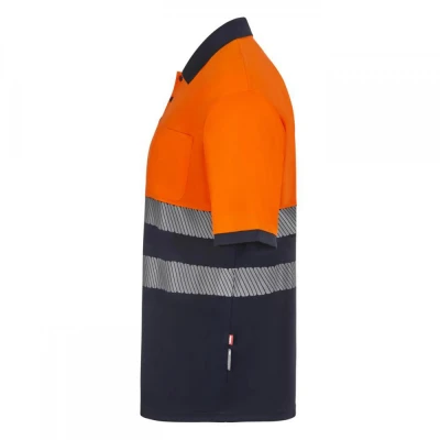 Tricou polo cu mânecă scurtă, de înaltă vizibilita / Velilla / Reflectorizanta