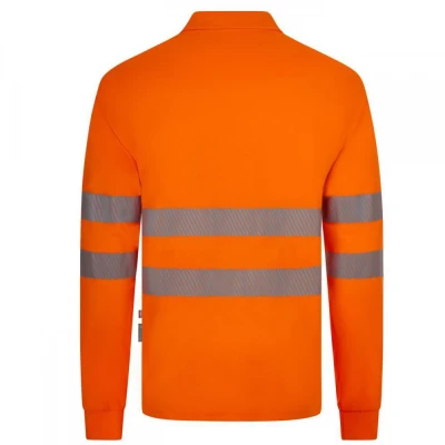 Tricou polo reflectorizant, cu mânecă lungă, de în / Velilla / Reflectorizanta
