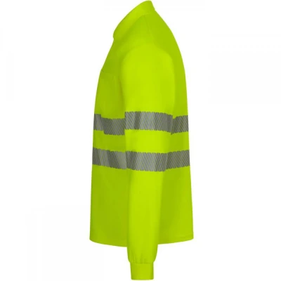 Tricou polo reflectorizant, cu mânecă lungă, de în / Velilla / Reflectorizanta