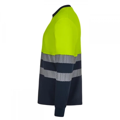 Tricou cu mânecă lungă, de înaltă vizibilitate, în / Velilla / Reflectorizanta
