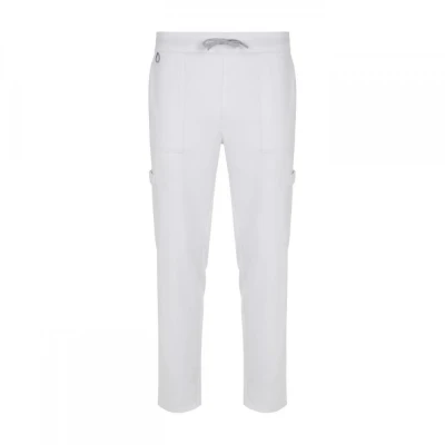 Pantaloni stretch, drepți, din poliester reciclat  / Velilla / Pantaloni salopeta talie