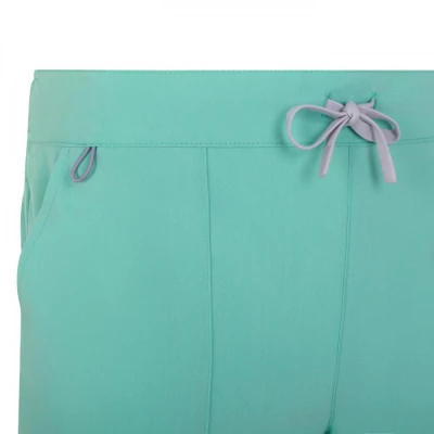 Pantaloni stretch, drepți, din poliester reciclat  / Velilla / Pantaloni salopeta talie