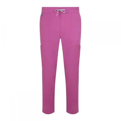 Pantaloni stretch, drepți, din poliester reciclat  / Velilla / Pantaloni salopeta talie