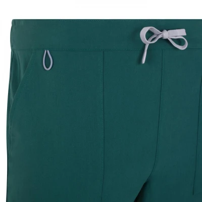 Pantaloni stretch, drepți, din poliester reciclat  / Velilla / Pantaloni salopeta talie