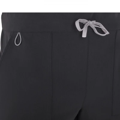 Pantaloni stretch, drepți, din poliester reciclat  / Velilla / Pantaloni salopeta talie