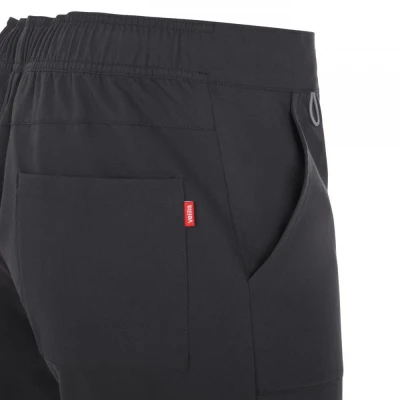 Pantaloni stretch, drepți, din poliester reciclat  / Velilla / Pantaloni salopeta talie