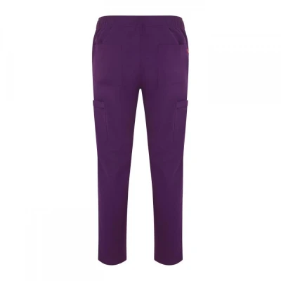 Pantaloni stretch, drepți, din poliester reciclat  / Velilla / Pantaloni salopeta talie