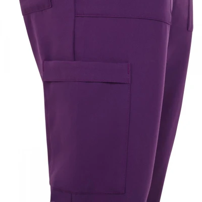 Pantaloni stretch, drepți, din poliester reciclat  / Velilla / Pantaloni salopeta talie