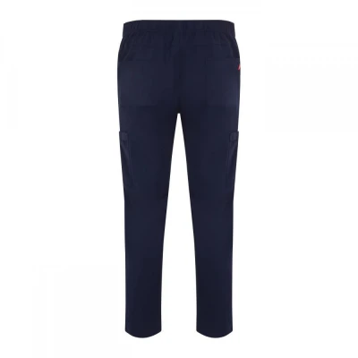 Pantaloni stretch, drepți, din poliester reciclat  / Velilla / Pantaloni salopeta talie
