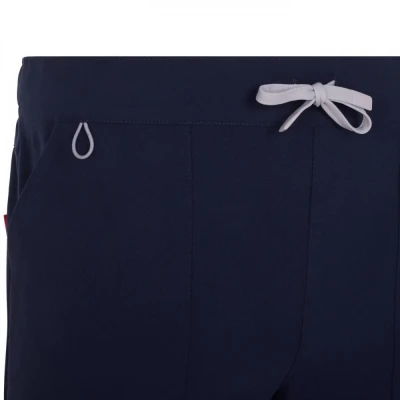 Pantaloni stretch, drepți, din poliester reciclat  / Velilla / Pantaloni salopeta talie