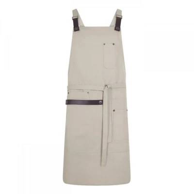 Șorț URBAN cu pieptar, din bumbac organic 404215 / Velilla / Sorturi