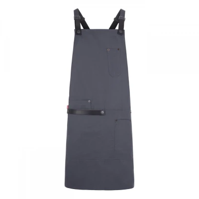 Șorț URBAN cu pieptar, din bumbac organic 404215 / Velilla / Sorturi