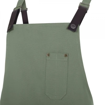 Șorț URBAN cu pieptar, din bumbac organic 404215 / Velilla / Sorturi