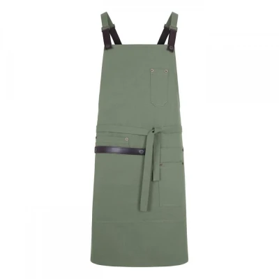 Șorț URBAN cu pieptar, din bumbac organic 404215 / Velilla / Sorturi