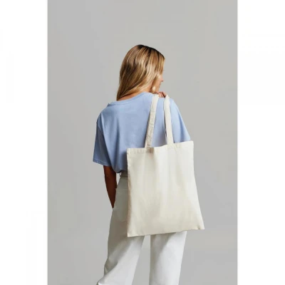 Geantă ECO din bumbac organic, albă / Mukua / Genti, rucsaci, accesorii